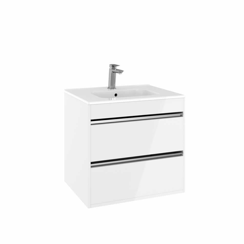 Kai 600 Double Drawer Basin & Unit